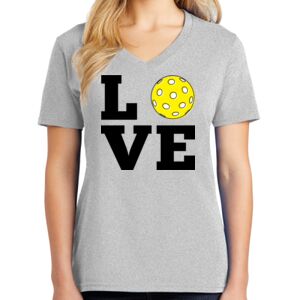 Ladies Core Cotton V Neck Tee Thumbnail