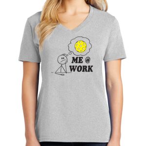 Ladies Core Cotton V Neck Tee Thumbnail